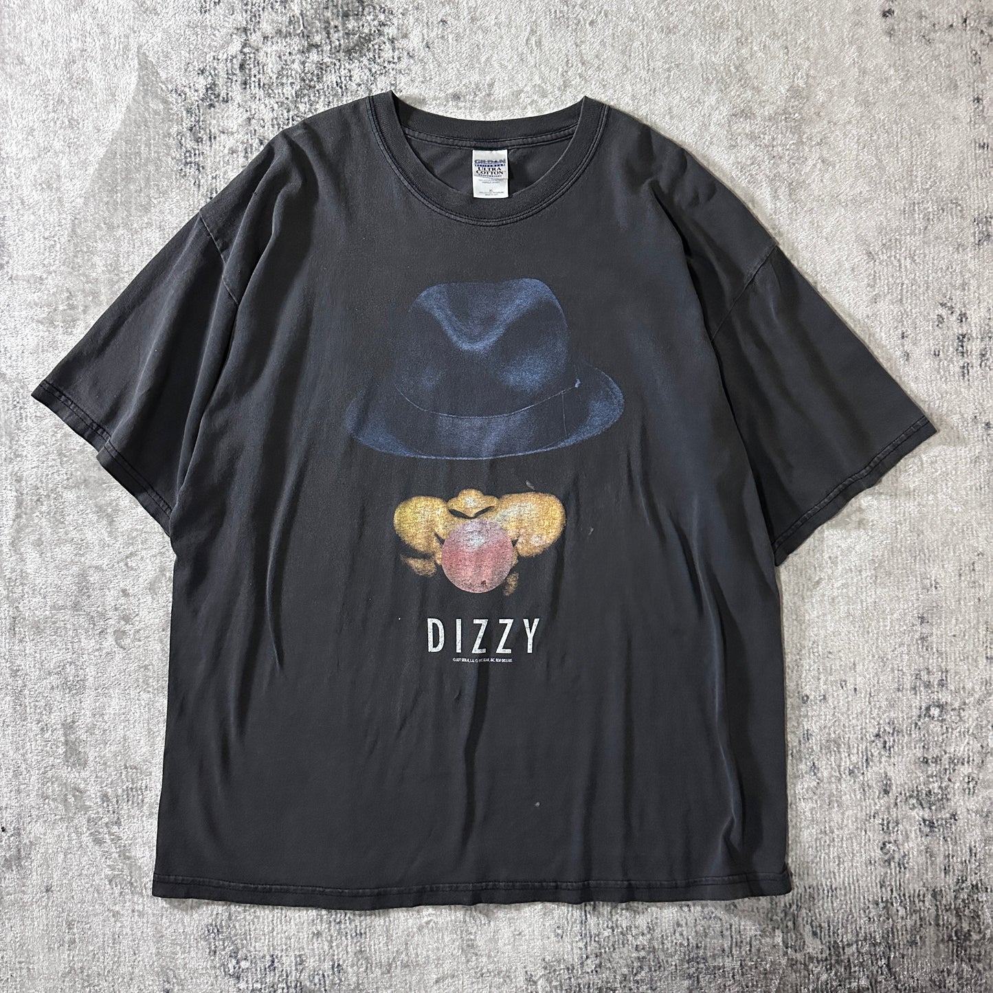 Dizzy Gillespie Graphic T-Shirt XL Charcoal Black
