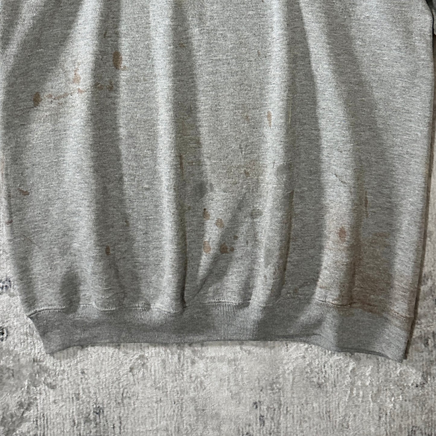 Lee Short Sleeve Sweatshirt XL Gray Made in USA