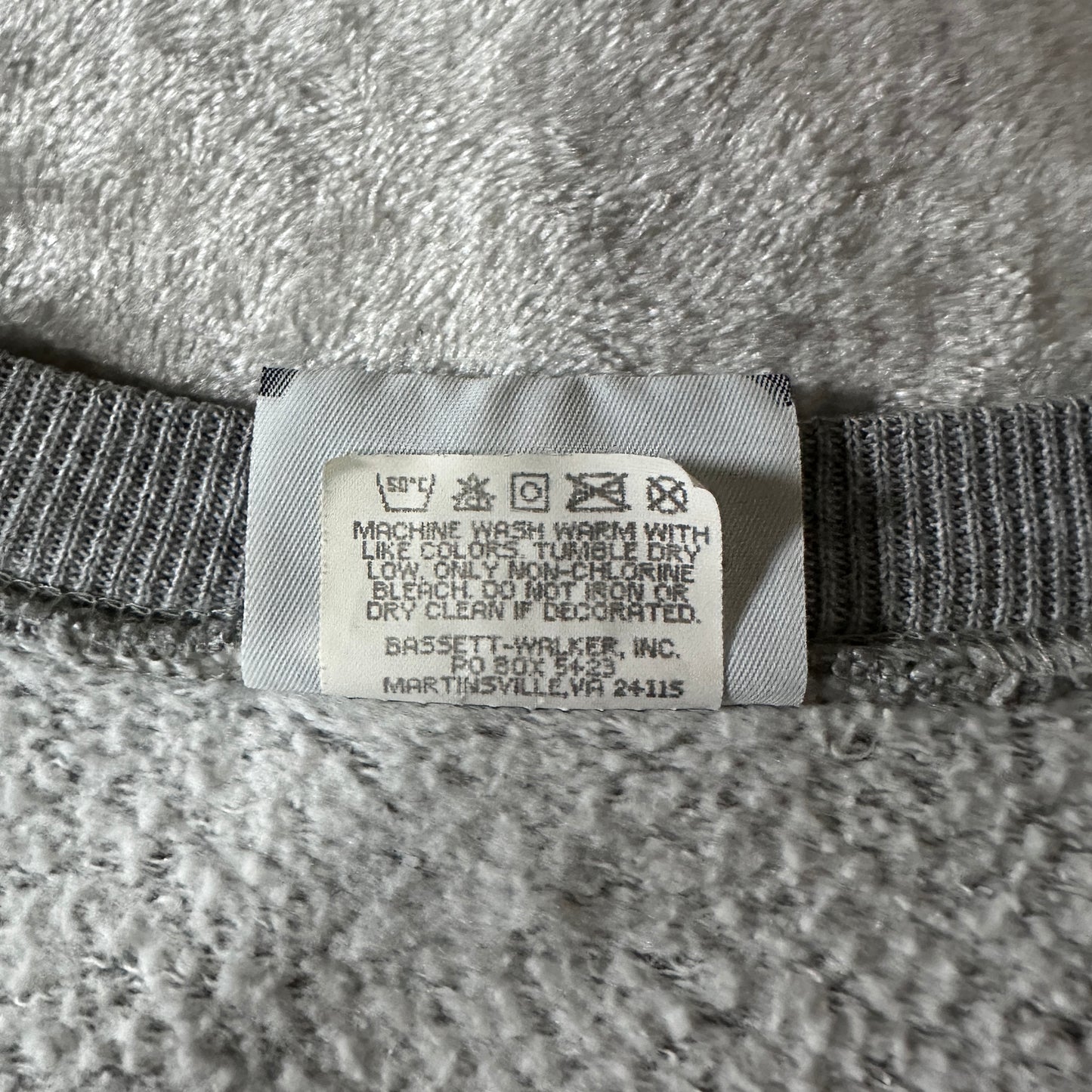 Lee Short Sleeve Sweatshirt XL Gray Made in USA