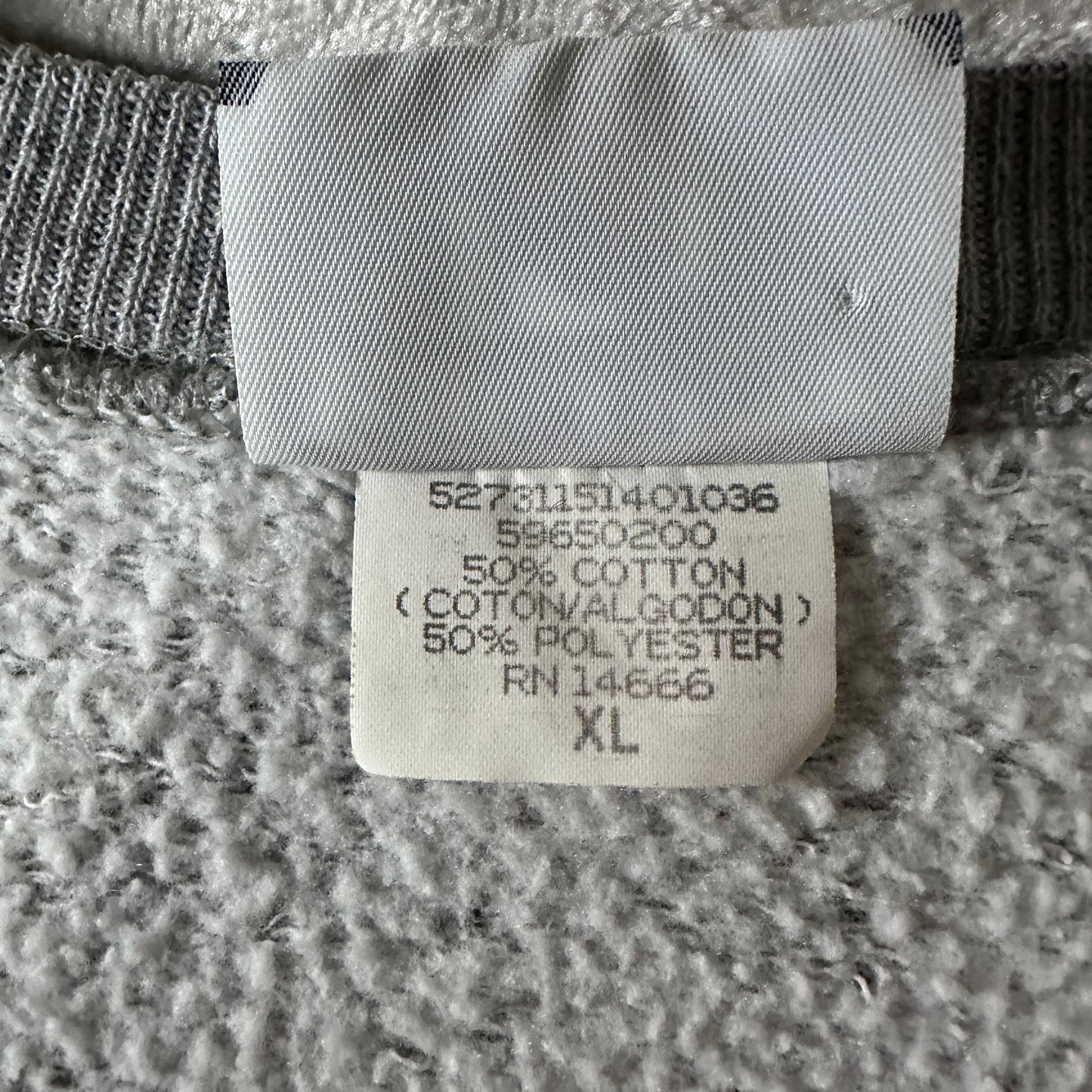 Lee Short Sleeve Sweatshirt XL Gray Made in USA