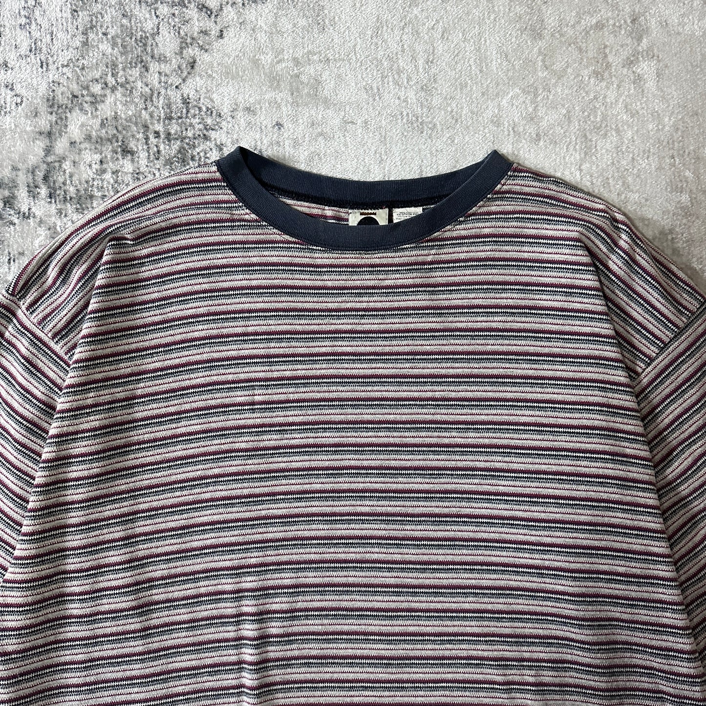 Multi Stripe T-Shirt XL Made in USA