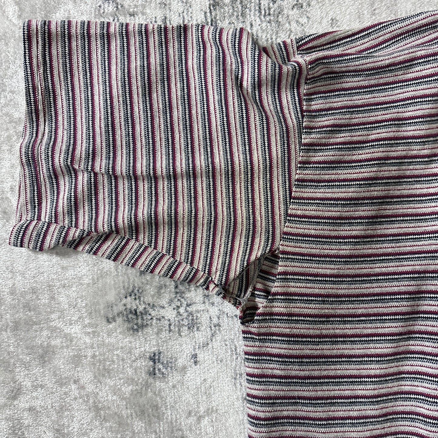Multi Stripe T-Shirt XL Made in USA