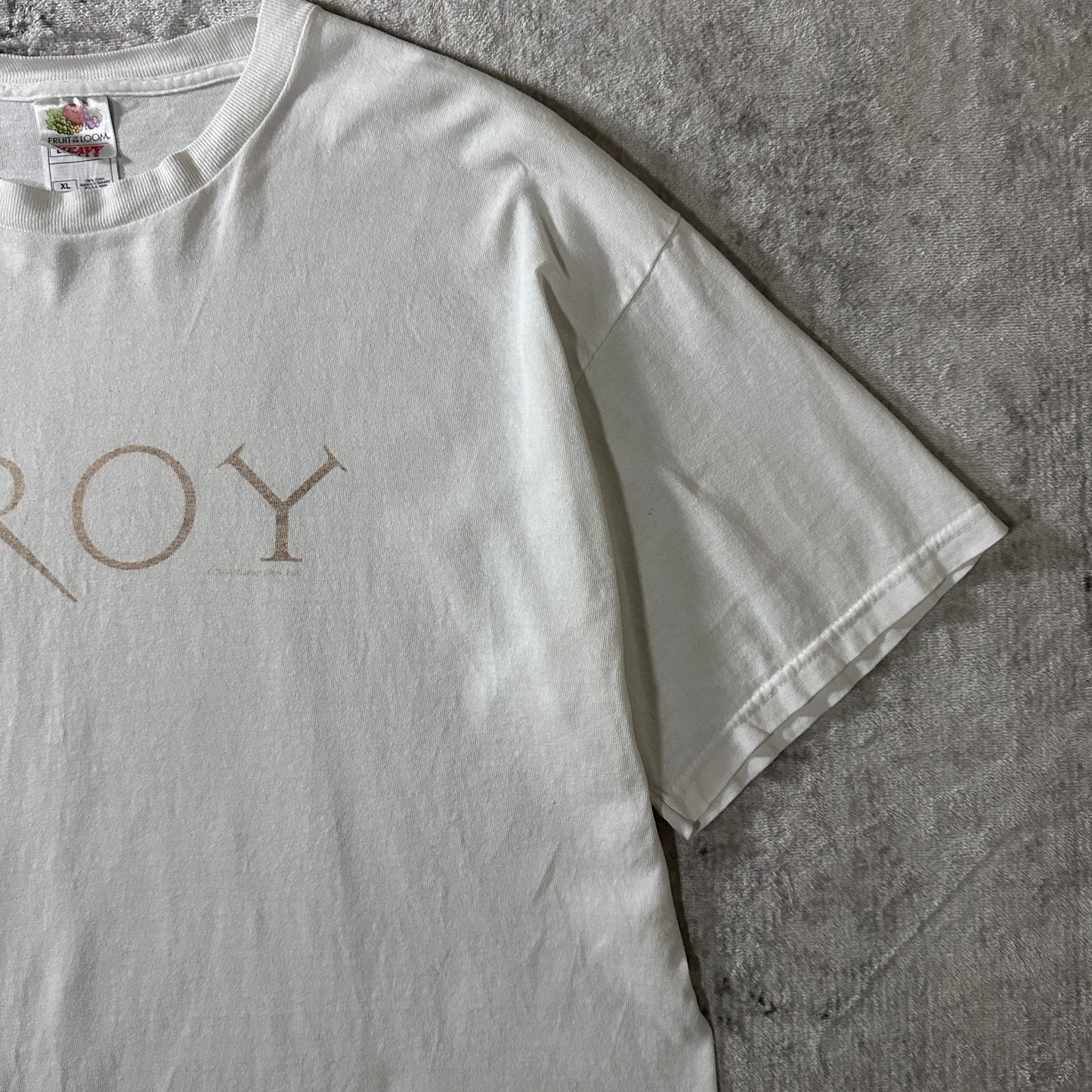 TROY Logo T-Shirt XL White