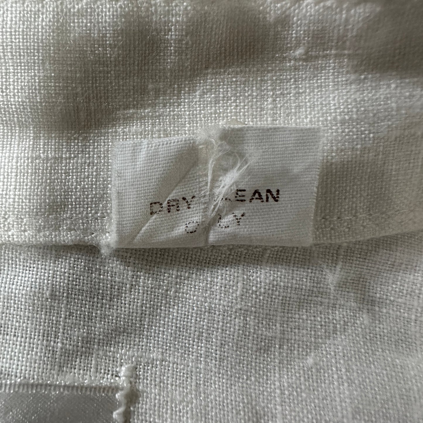 Givenchy  Linen Guayabera Shirt White Large Fit