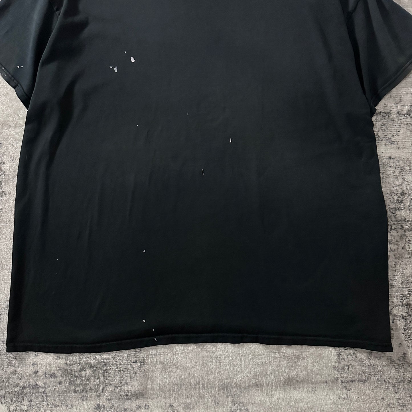Black Paint Splatter T-Shirt 2XL