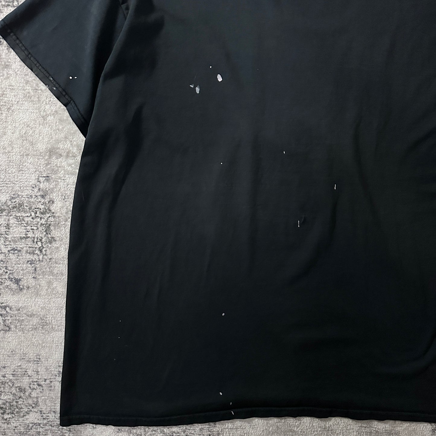 Black Paint Splatter T-Shirt 2XL