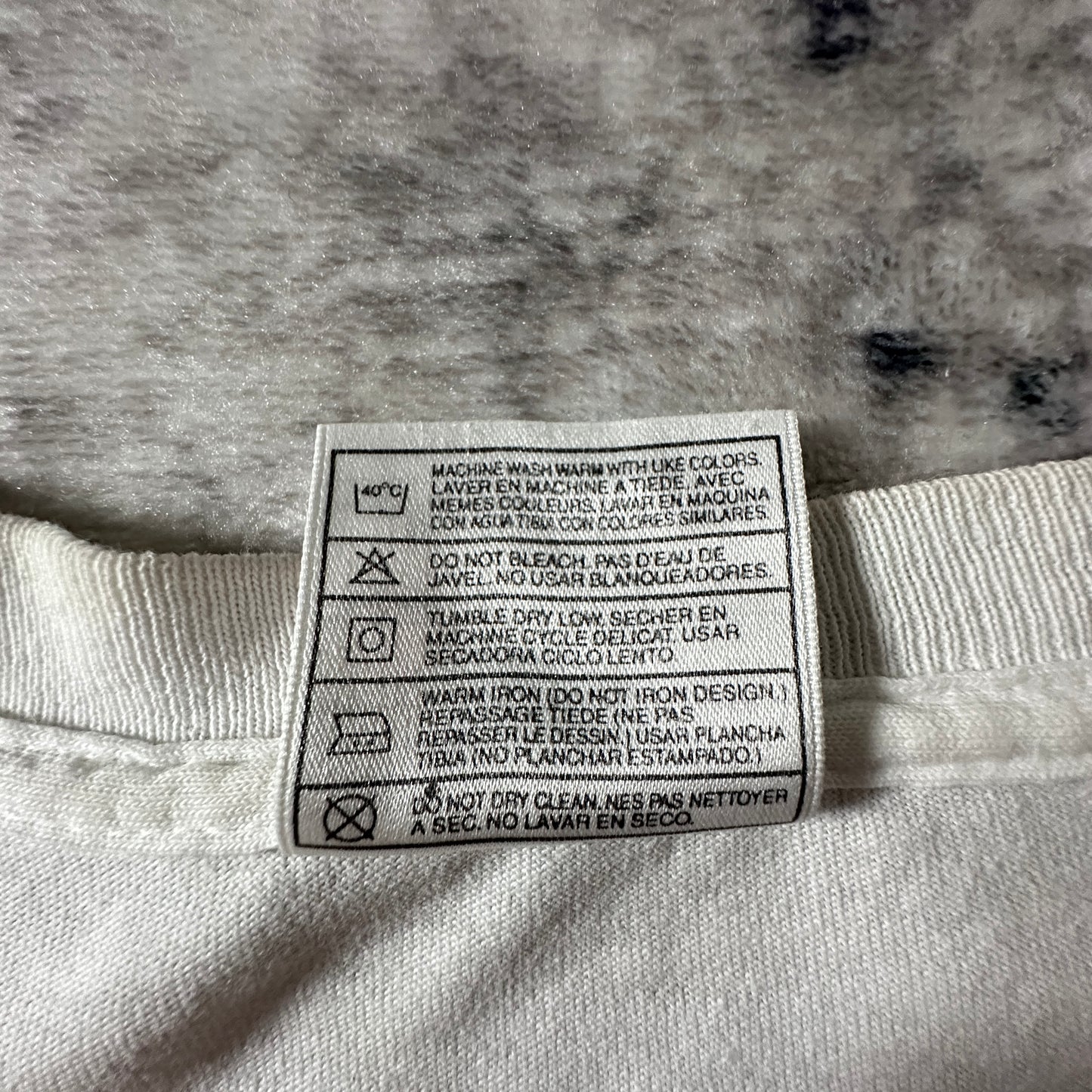 NIKE White Swoosh T-Shirt XL Made in USA
