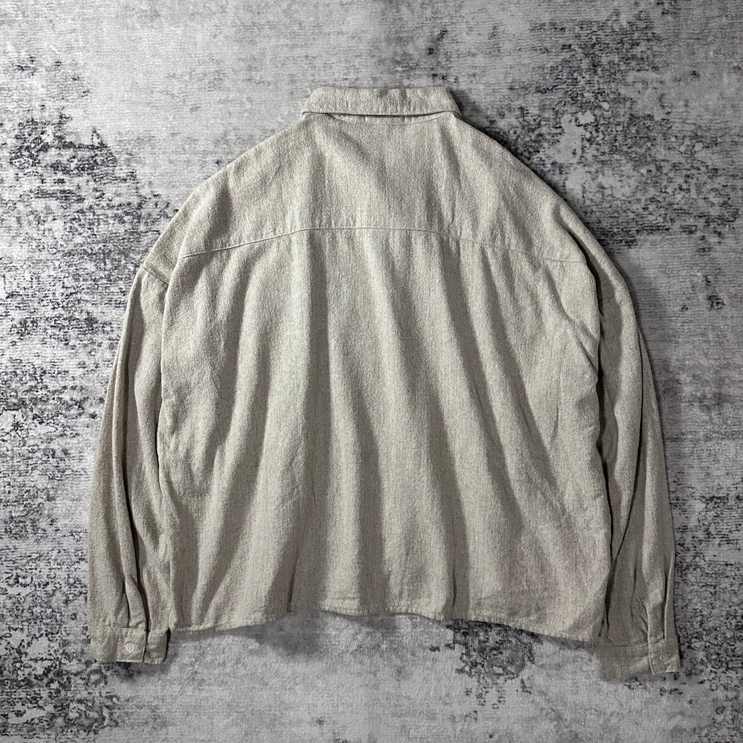 CP Shades Oatmeal Cotton Oversized Shirt Size L