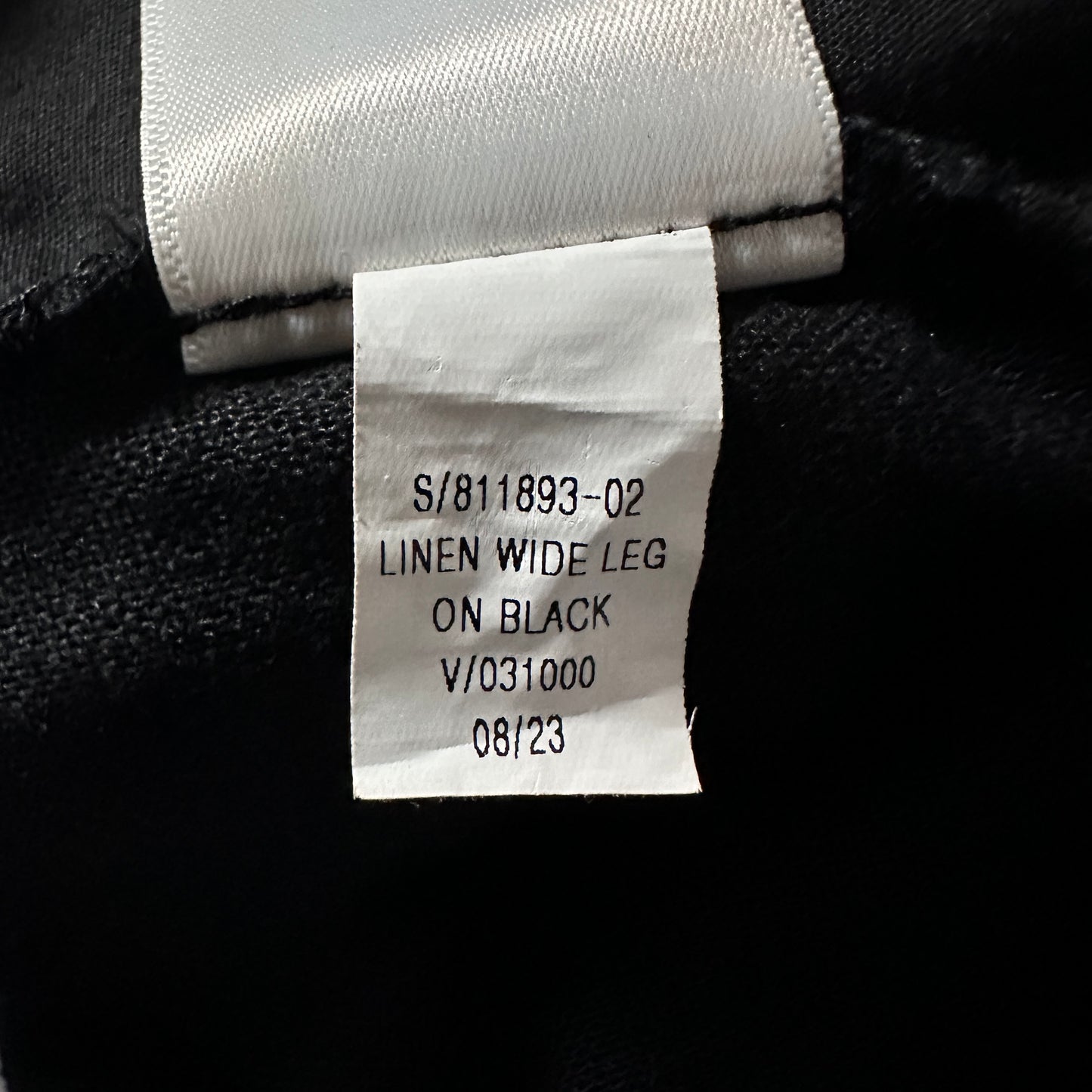 Old Navy Black Cotton Wide Leg Easy Pants Size XL