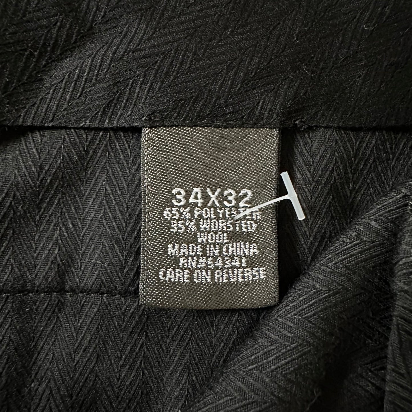 Wool Blend Two Pleated Trousers – Olive – W34