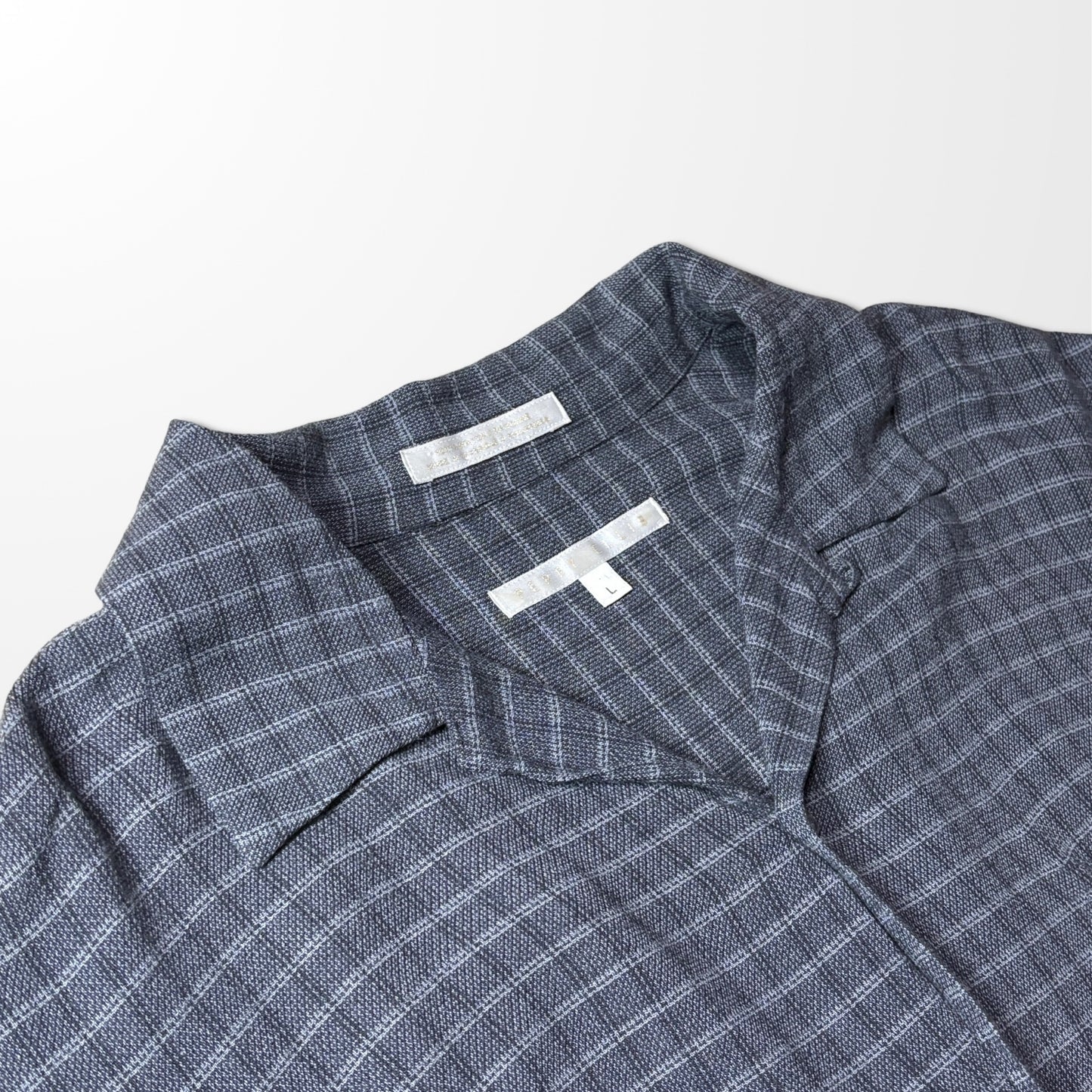 Perry Ellis Rayon Rayon　100％ Check Shirt　Open　