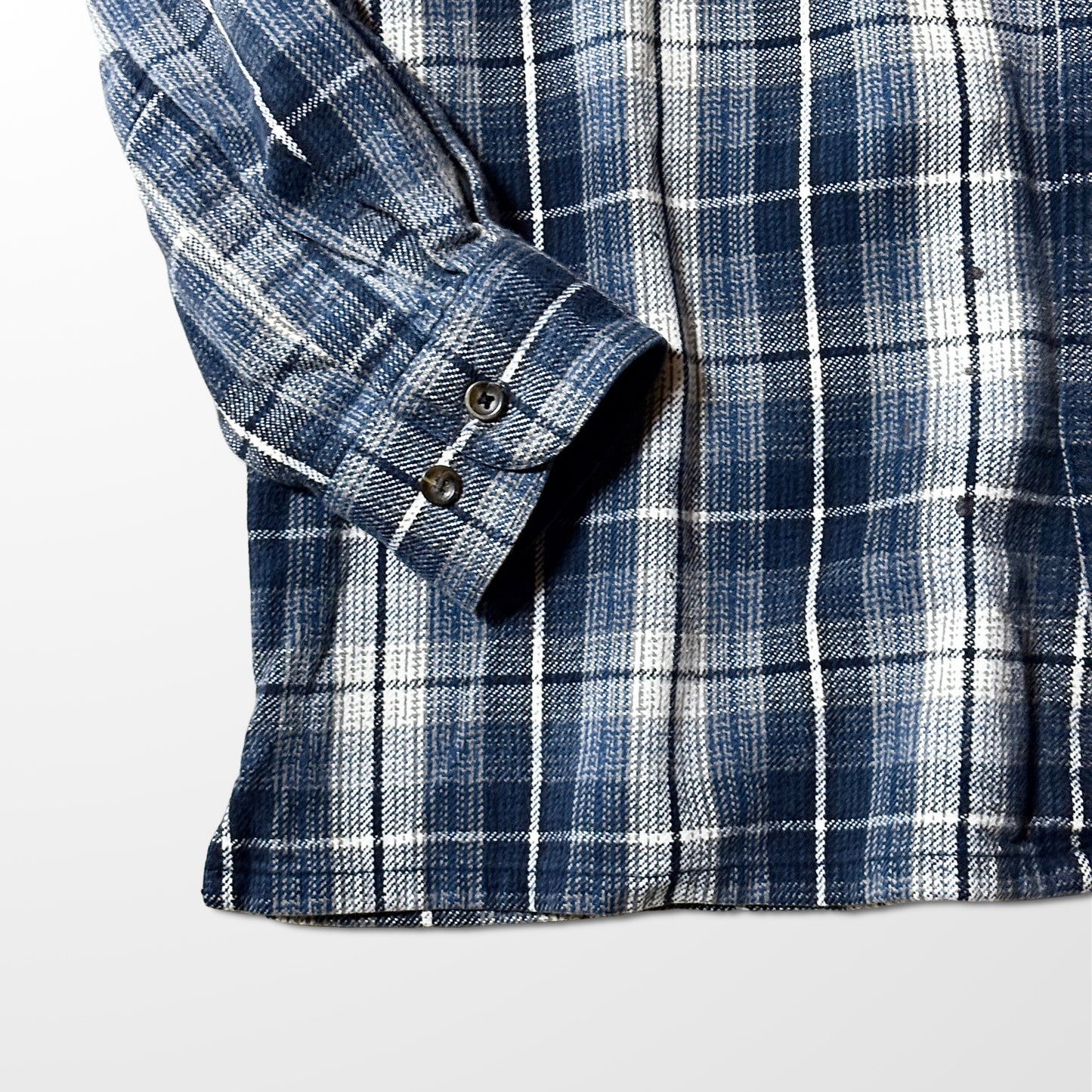 Blue Check Flannel Shirt – XL Tall