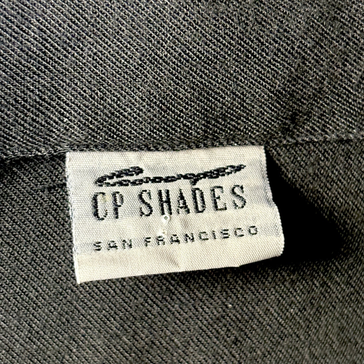 Rayon Shirt Jacket Black Rayon Shirt – L CP SHADES