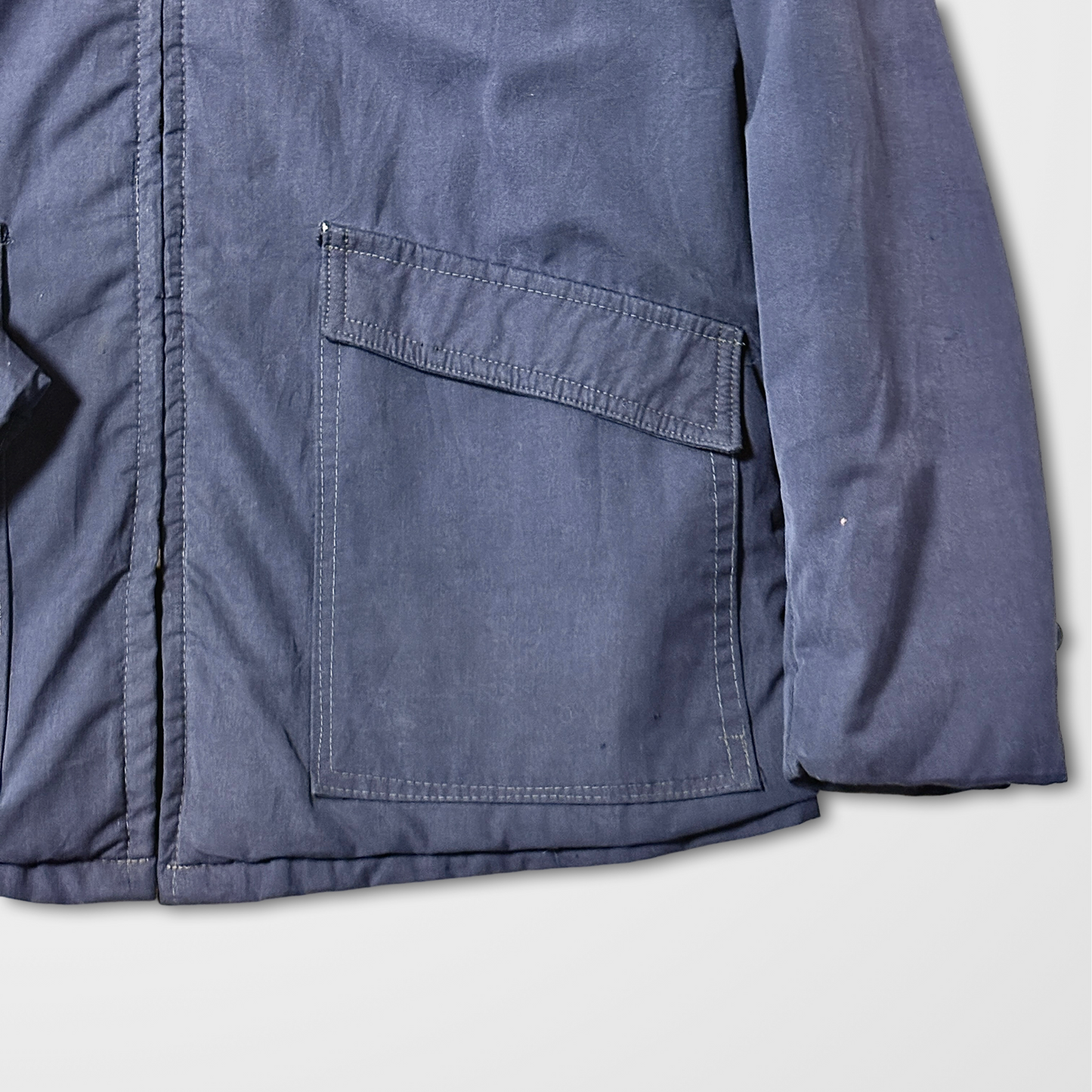 70ｓ Work Jacket – Navy – 42 (L)Lawrence Sportswear Padded