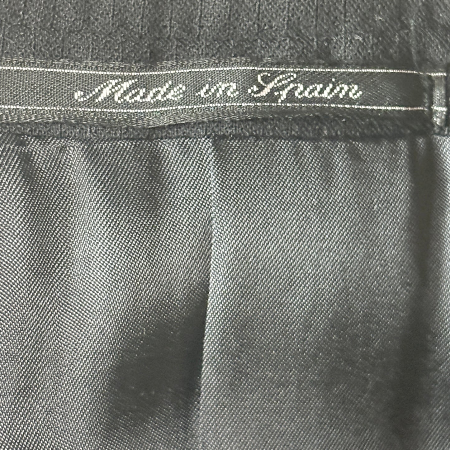 Versace Istante Wool Double-Breasted Black Jacket – Made in Spain