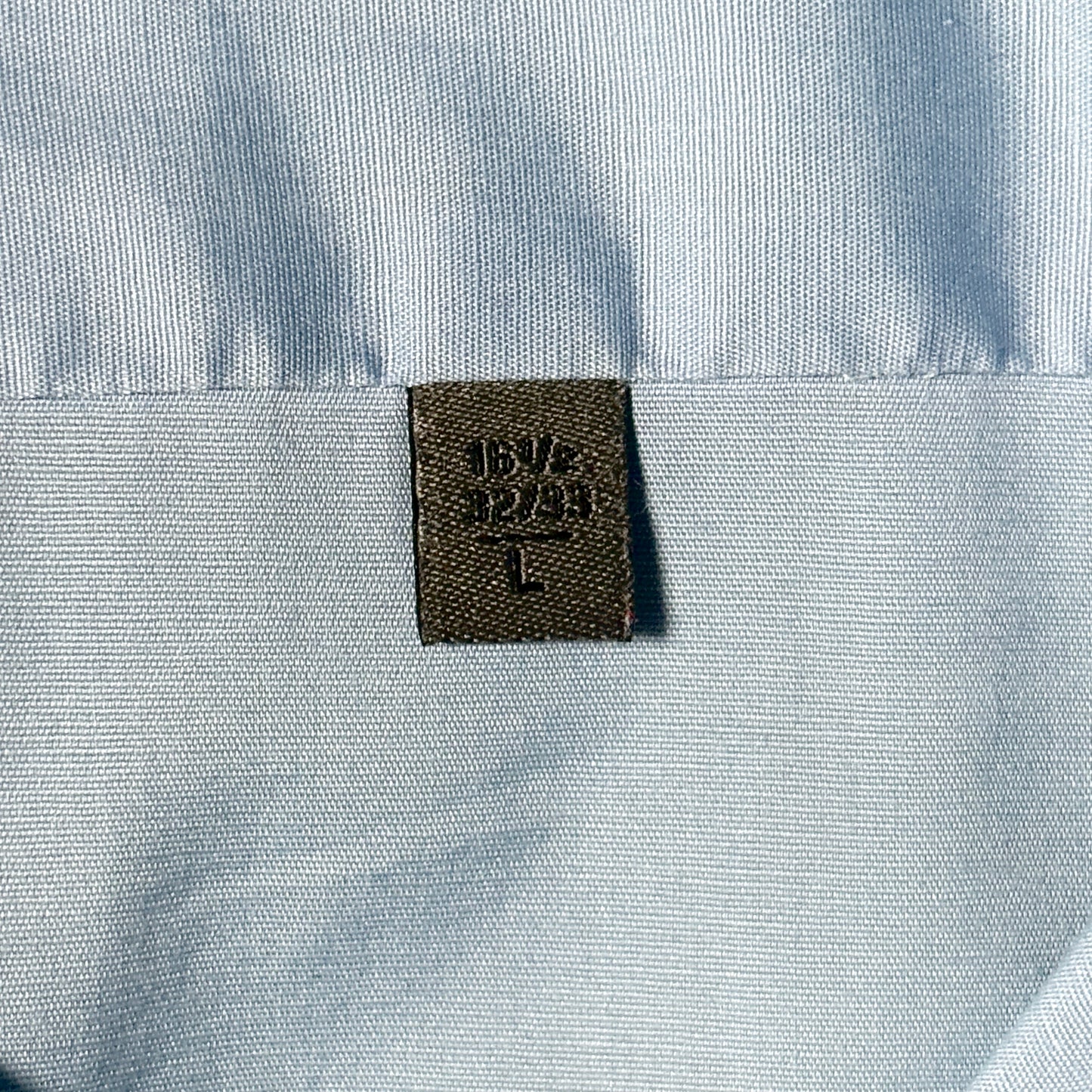 Cotton Blend Light Blue Shirt Calvin Klein  – L
