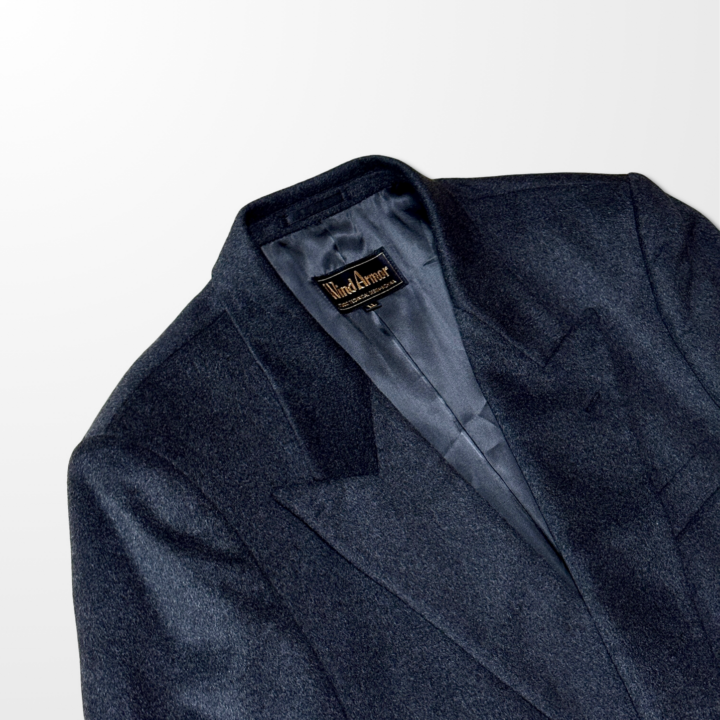 100% Cashmere Double-Breasted Jacket – LL / Gray