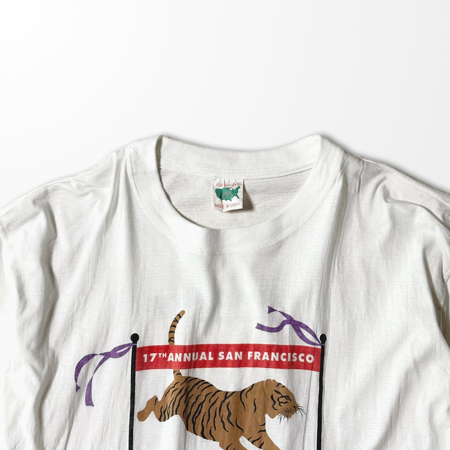 art printed T-shirt "ZOO RUN 1999" vintage single stitch