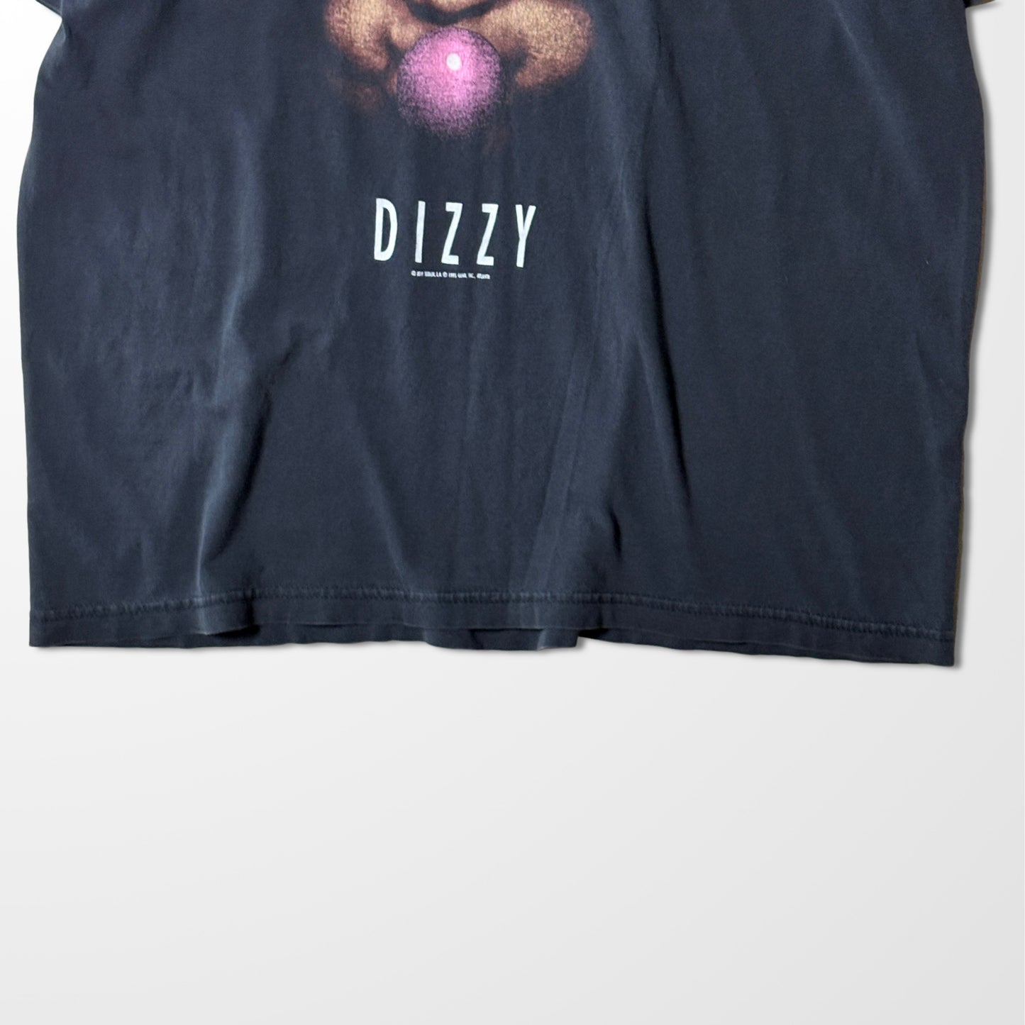 Vintage DIZZY Gillespie Jazz Graphic Tee – Black – Size XL – Bold Horn & Hat Artwork　Gear inc