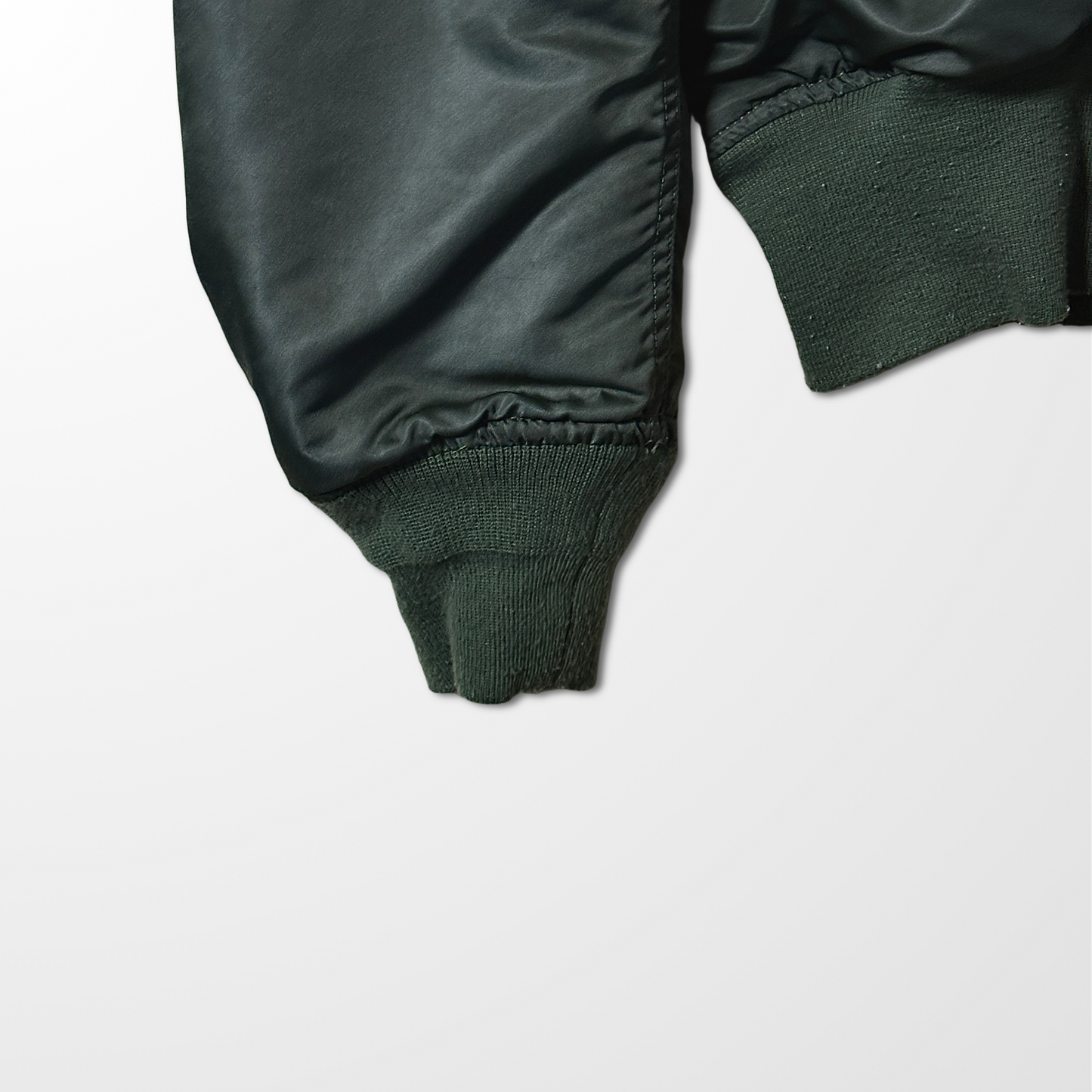 60s MA-1 Flight Jacket MIL-J-7448H – Satellite Outerwear Corp – Large – Sage Green