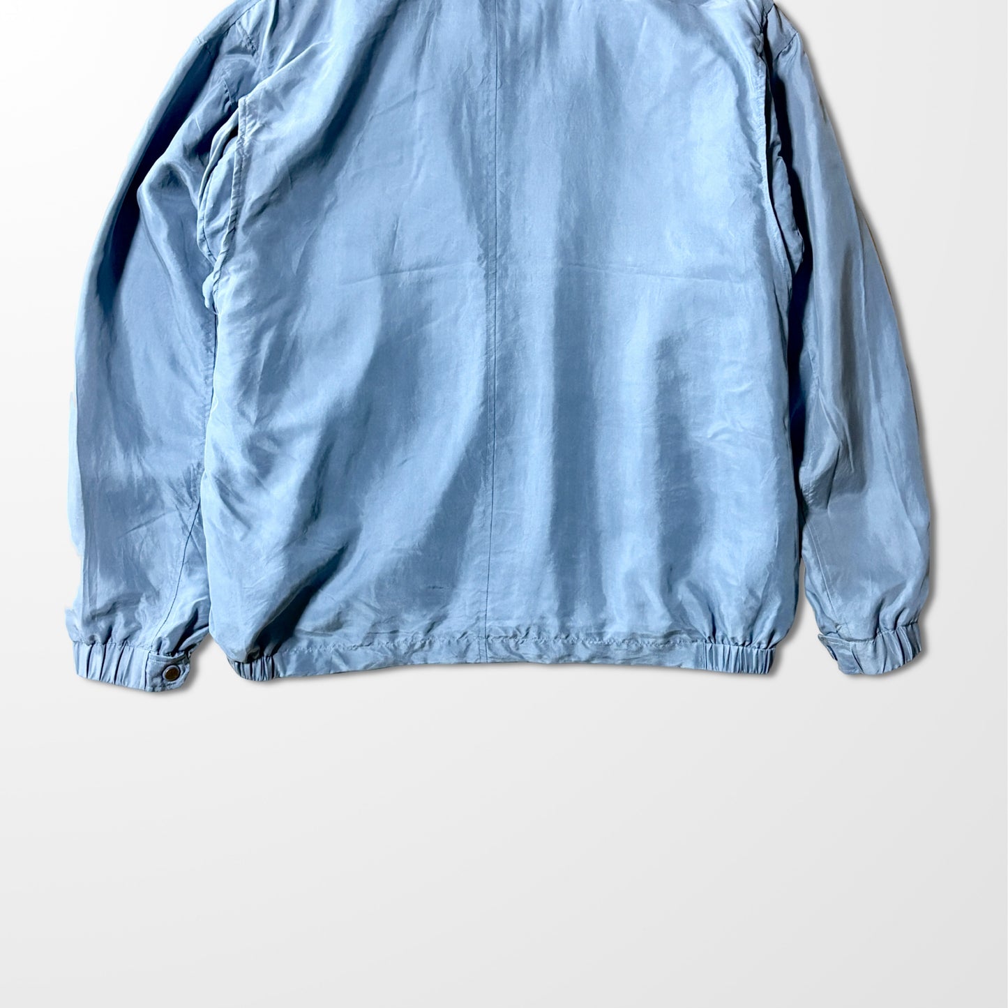 Silk  Jacket – Light Blue – L