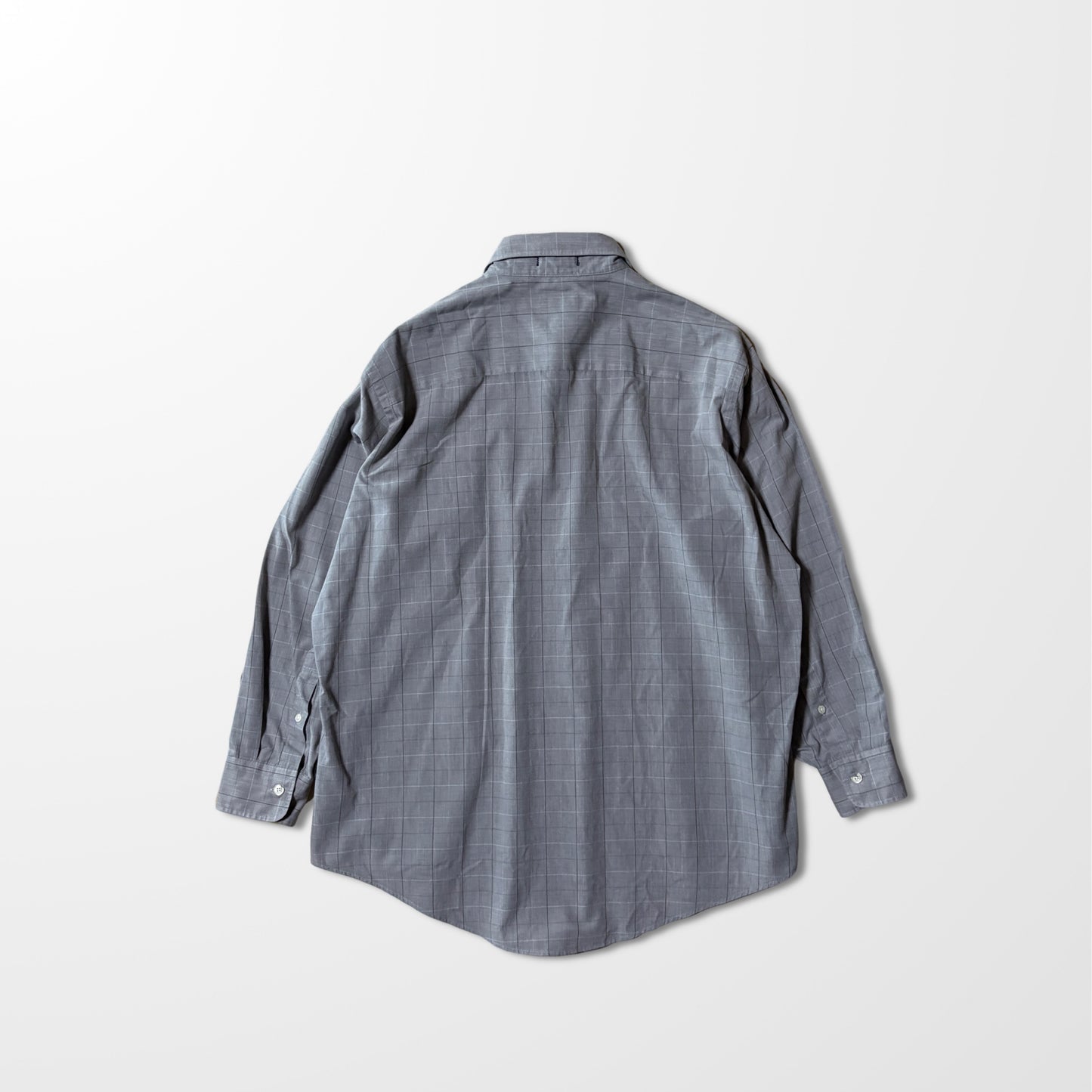 Grid Check Shirt - Christian Dior  Made in USA