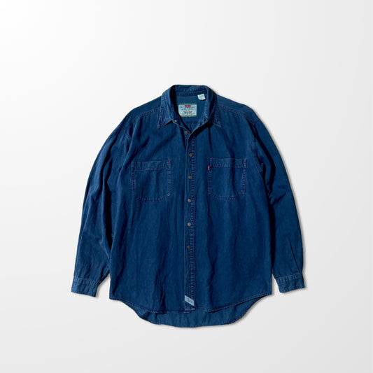 Levi’s  Indigo Denim Shirt 100% Cotton – L