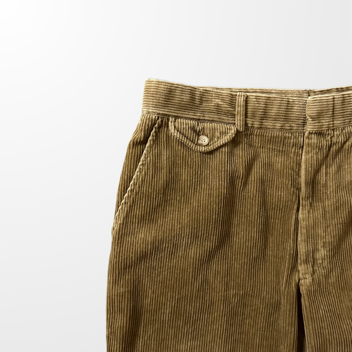 Ralph Lauren Corduroy Pleated Pants – Beige – W34