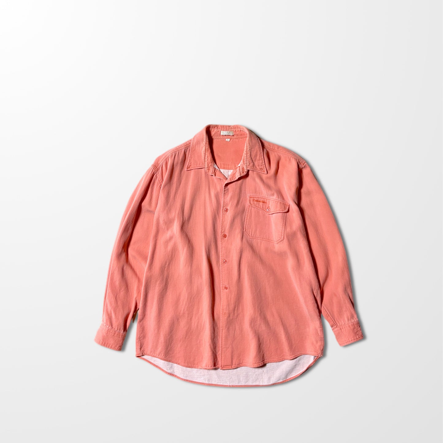 Soft Orange Calvin Klein Shirt – XL