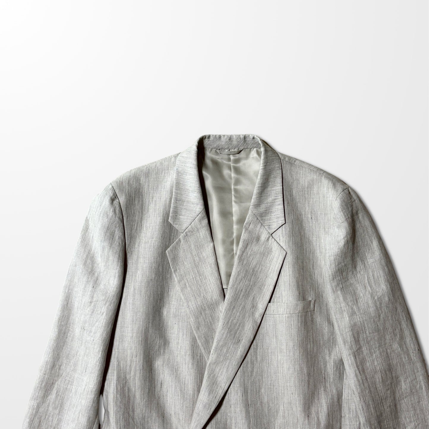 Linen Double-Breasted Jacket – 48（M～L） Beige