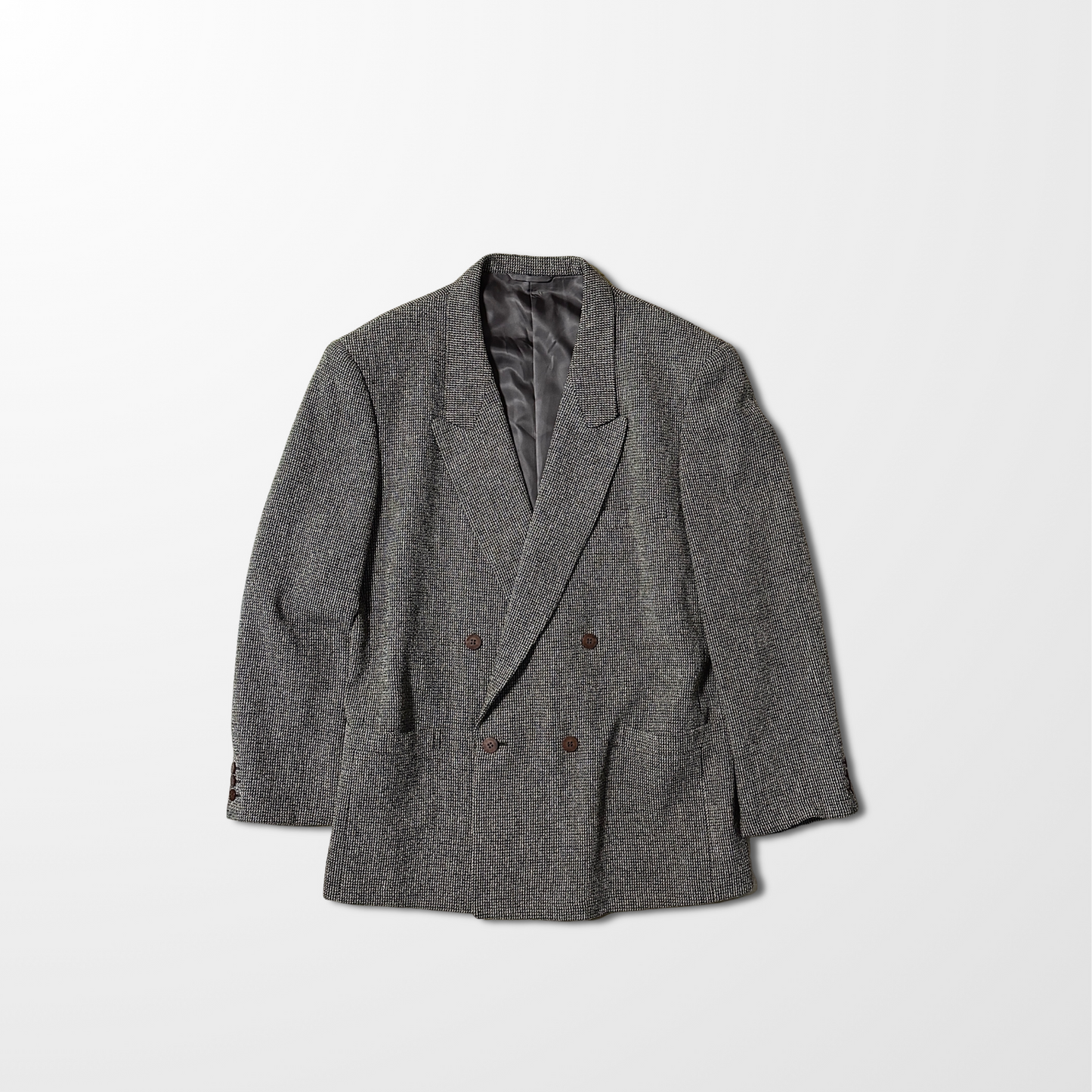 Double-Breasted Jacket – Gray – 50 (L)