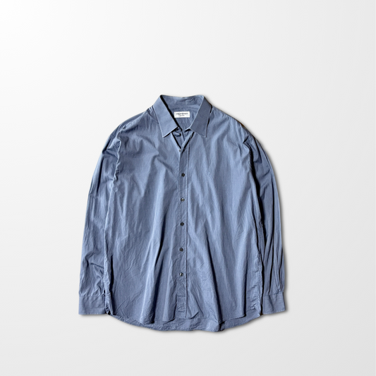 Yves Saint Laurent pour homme Blue Stripe Shirt – Size 45