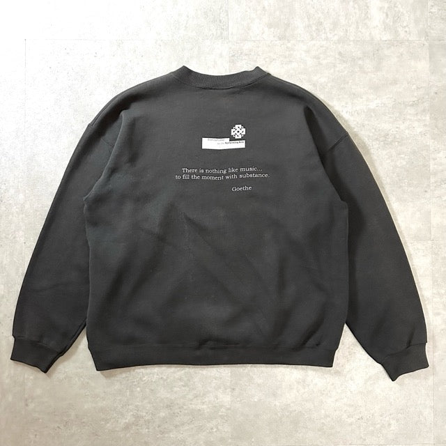 Lee Mozart Graphic Sweatshirt Black USA Made – XL