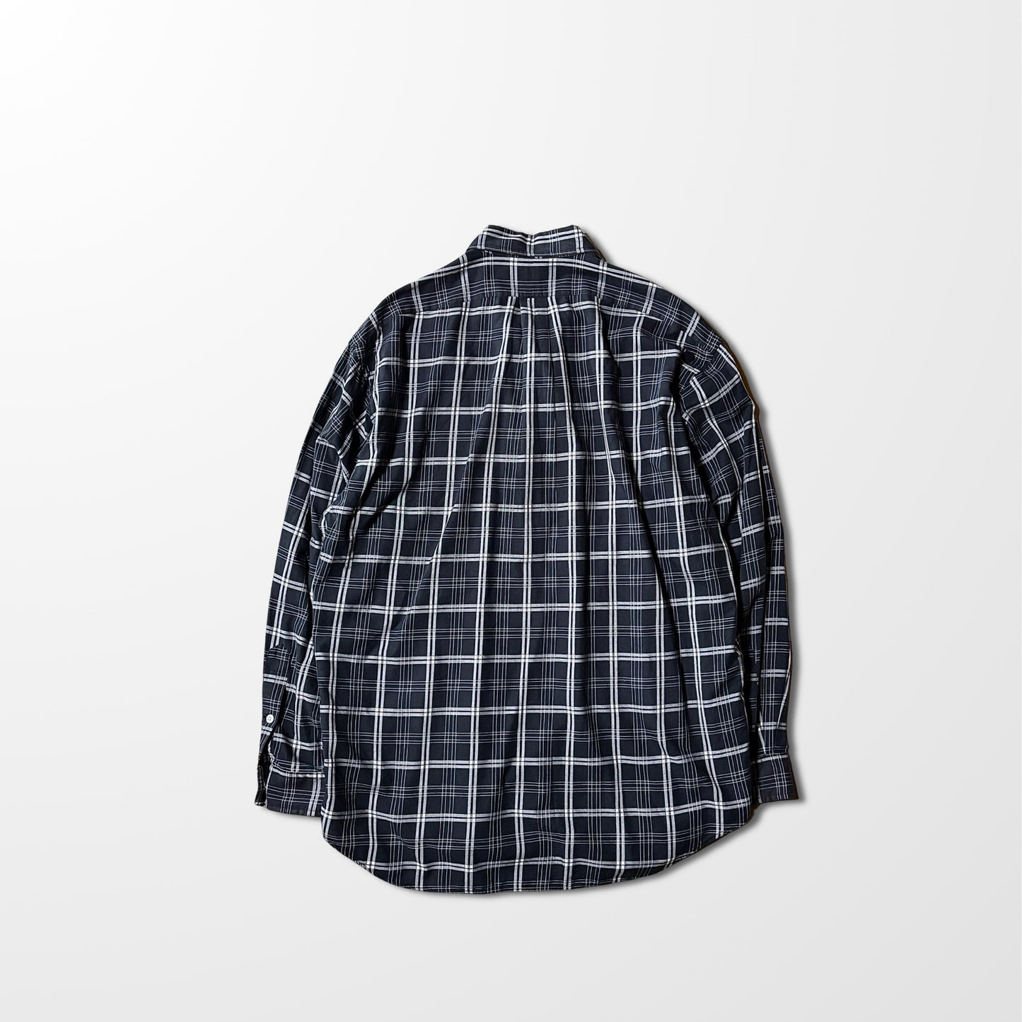 Ralph Lauren Golf Cotton Black Check Shirt – L