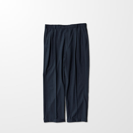 Brooks Brothers Pinstripe Trousers – Charcoal Gray, W36 L31