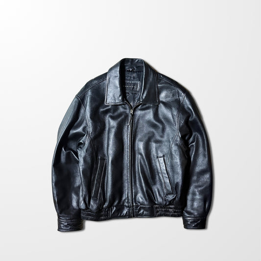 BARACUTA Lambskin Leather Jacket – Black, M