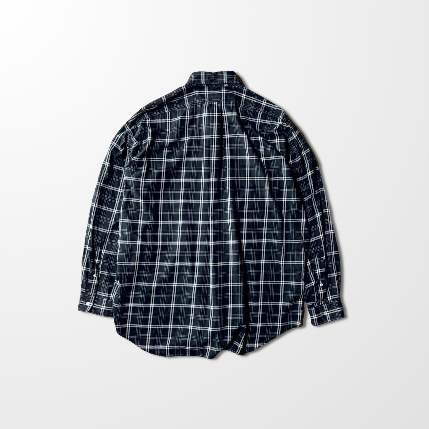 Ralph Lauren  Cotton Black Check Shirt – XL