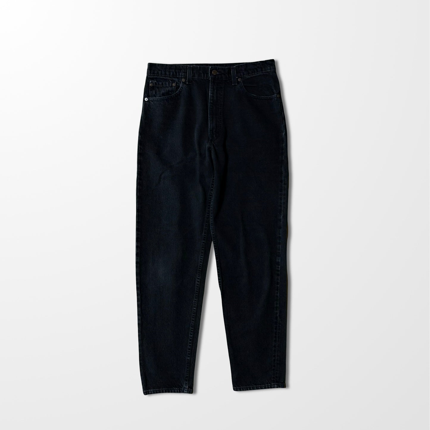 Levi’s 550 Black Tapered Jeans – Made in USA, W34