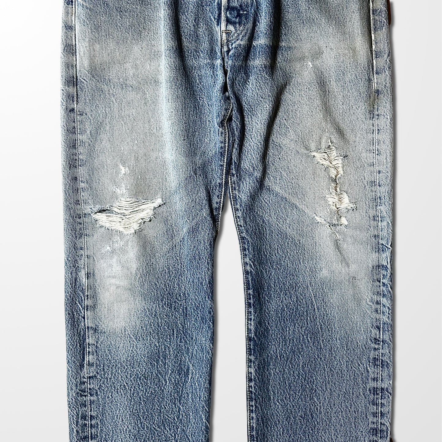 Levi’s 501 Vintage Distressed Denim Jeans – W34