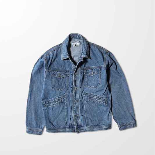 Calvin Klein Jeans Vintage Denim Field Jacket – L Size
