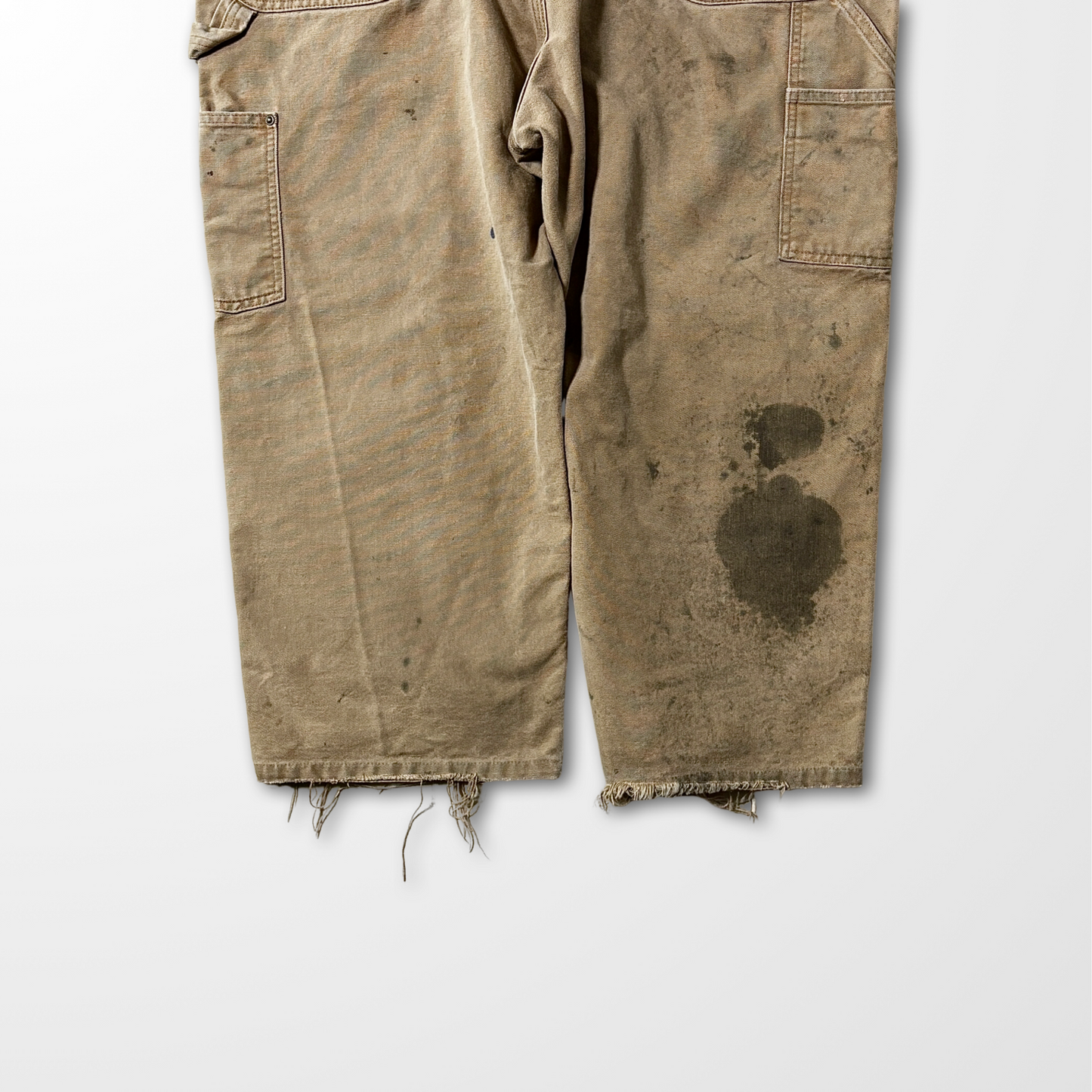 Carhartt Cotton Duck Double Knee Work Pants – 42×30 Brown