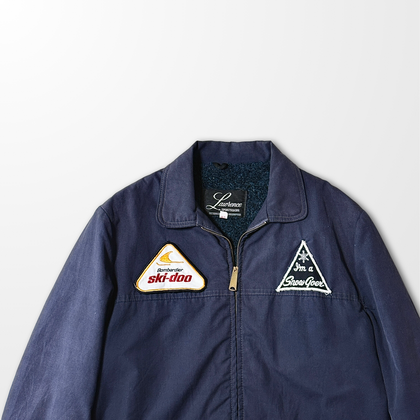 70ｓ Work Jacket – Navy – 42 (L)Lawrence Sportswear Padded