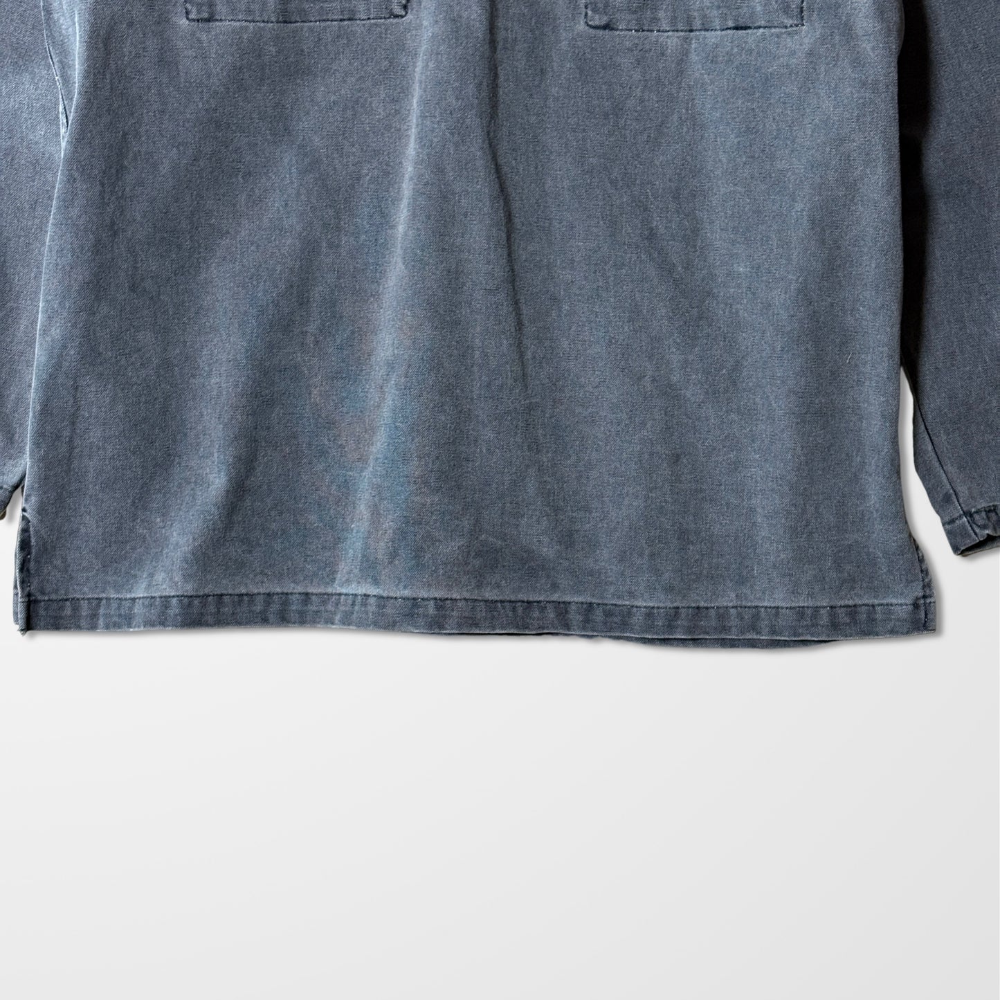 Mouqueton Cotton Denim Fisherman Smock – L