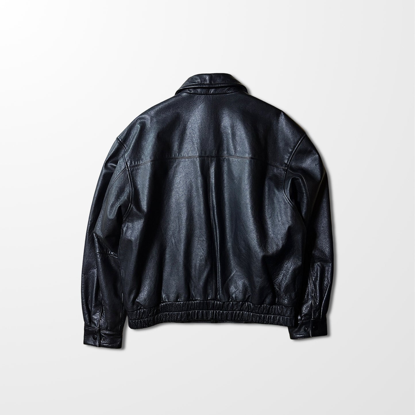 St. John’s Bay Genuine Leather Black Jacket – L