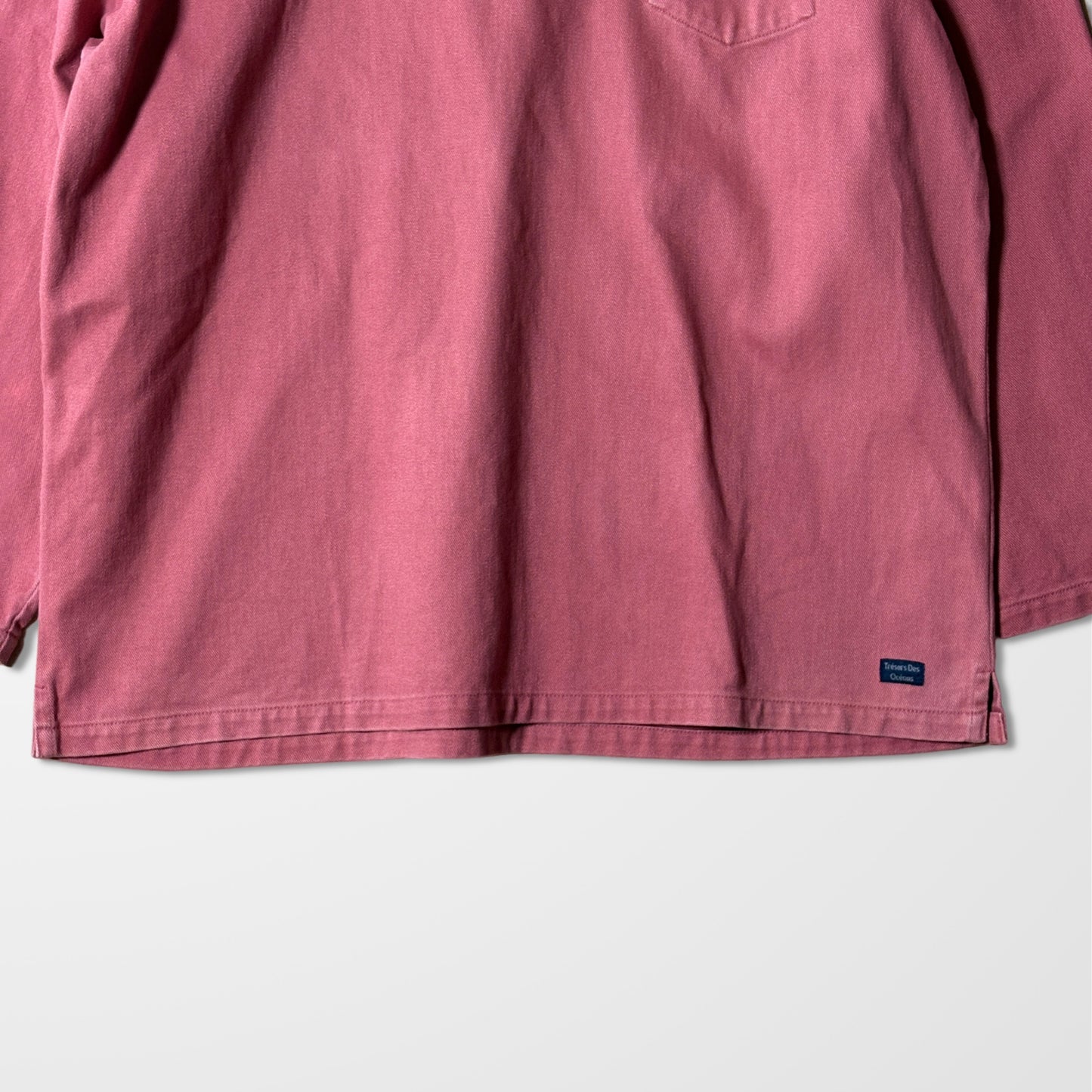 Trésors Des Océans Cotton Fisherman Smock Pink – XL