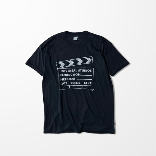 Fade Universal Studios Movie Slate Tee – Black Print