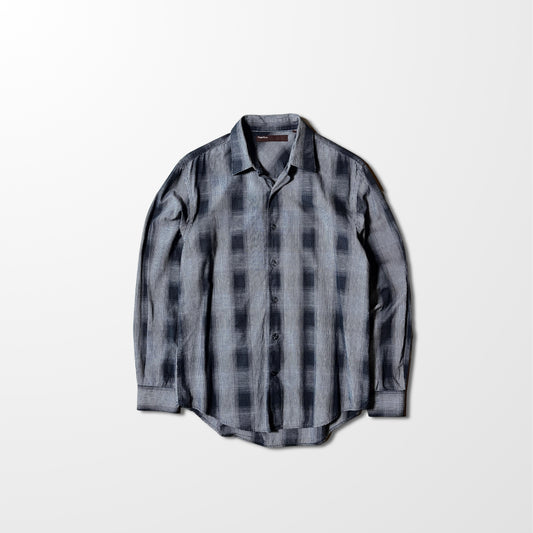 Perry Ellis Cotton Black & White Check Shirt – M