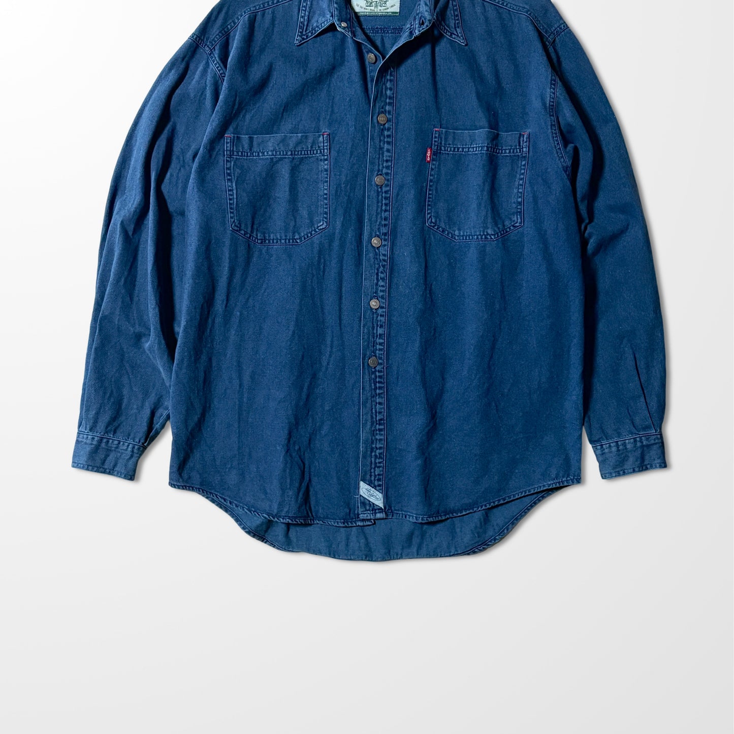 Levi’s  Indigo Denim Shirt 100% Cotton – L