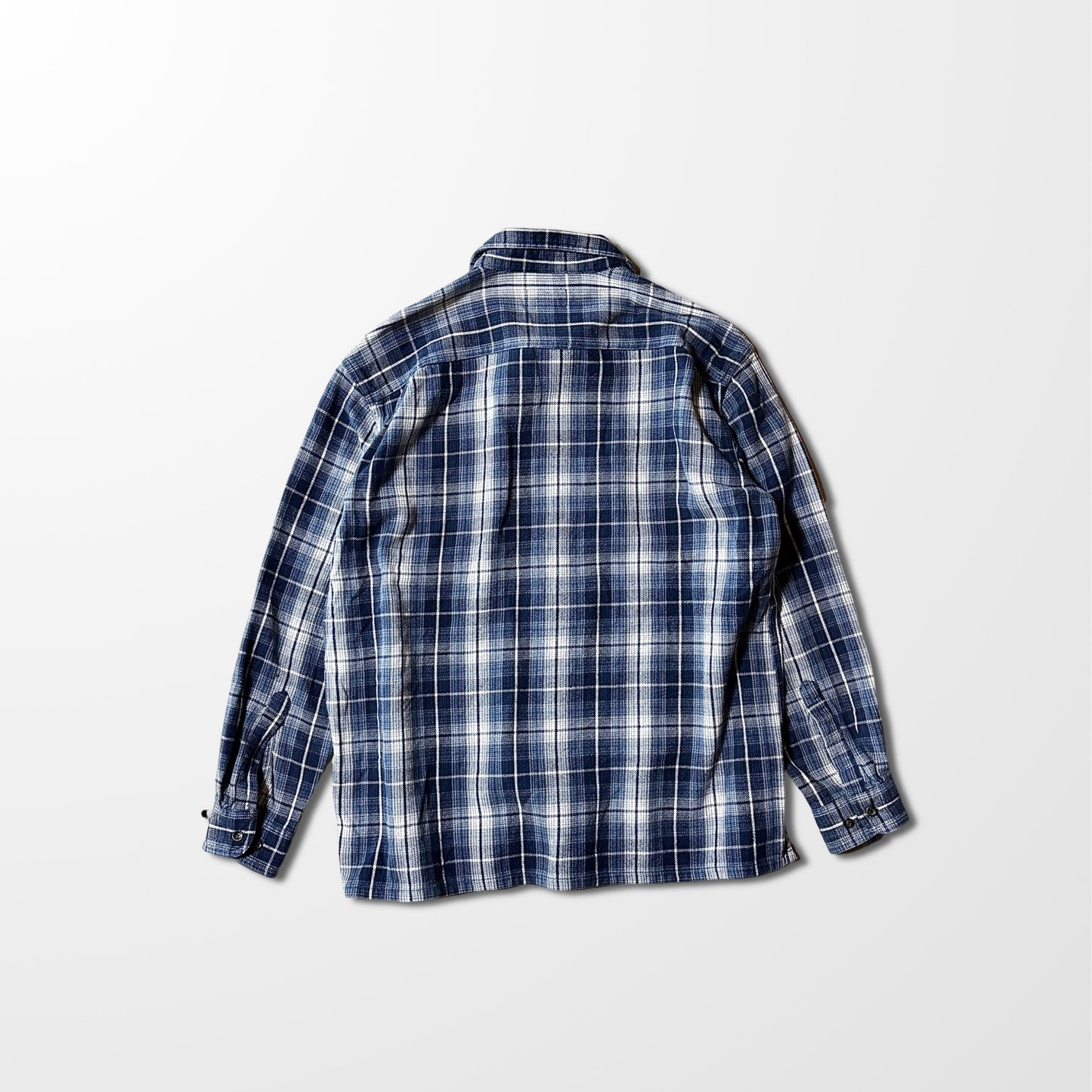 Blue Check Flannel Shirt – XL Tall