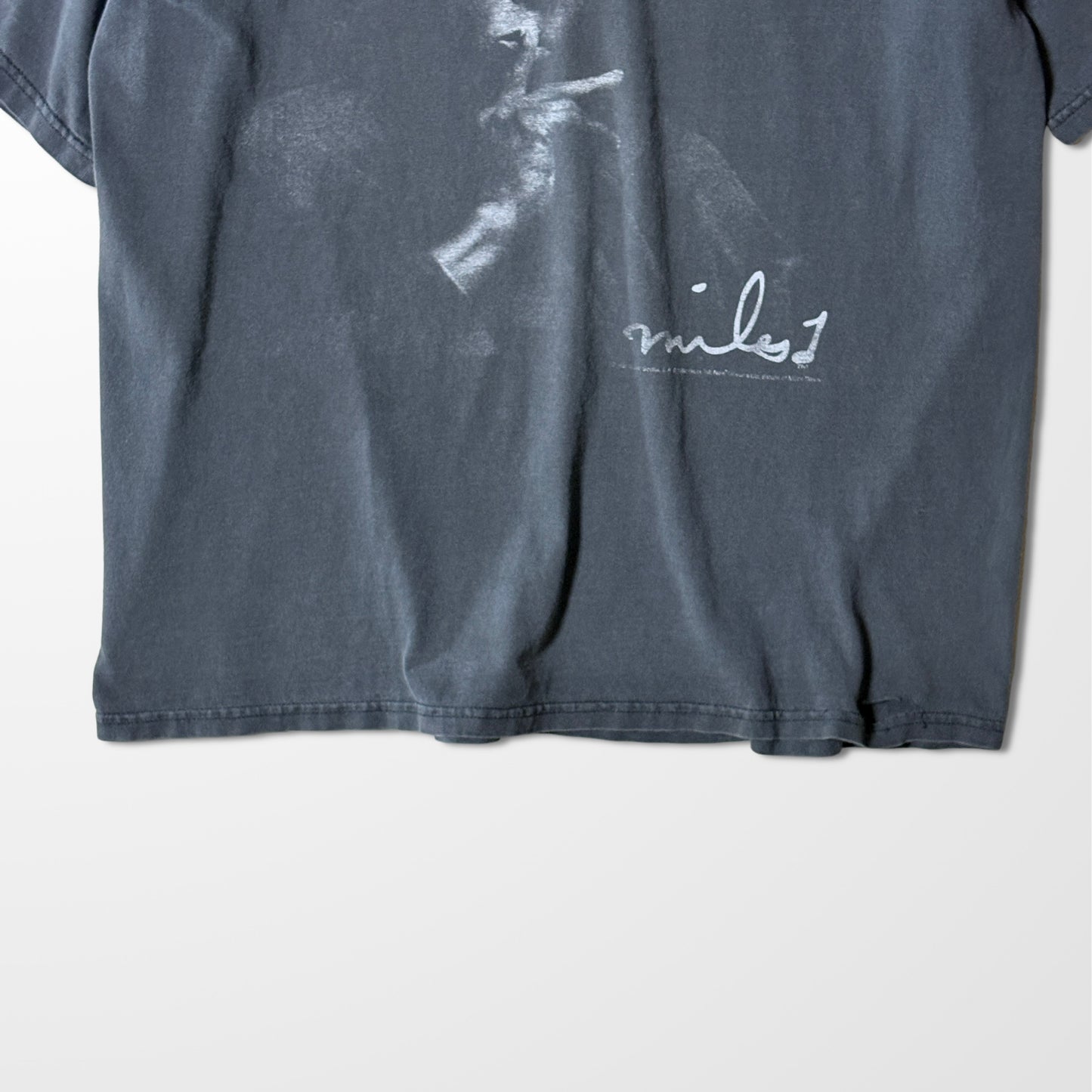 Miles Davis Shadow Portrait T-shirt - Jazz Legend Graphic Tee - Size XL